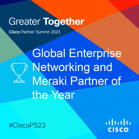 Cisco Enterprise Networking & Meraki Partner Award 2023
